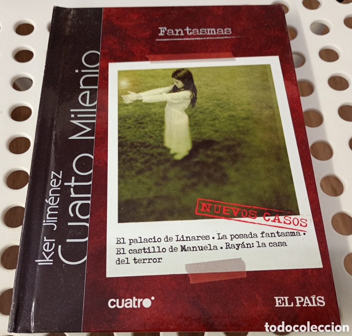 Series de TV: Iker Jim&eacute;nez cuarto milenio DVD libro fantasmas