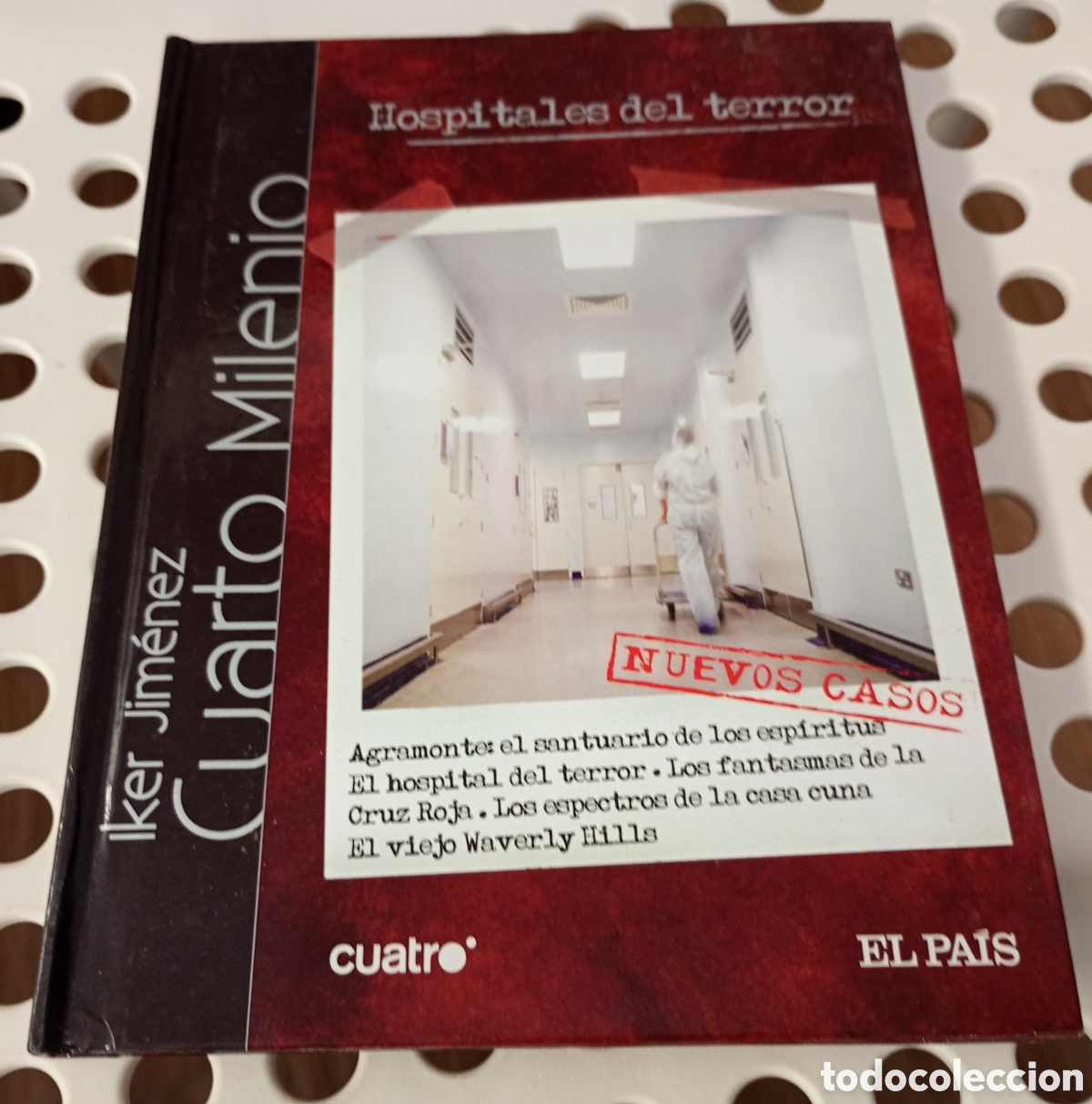 Series de TV: Iker Jim&eacute;nez cuarto milenio DVD libro hospitales del terror