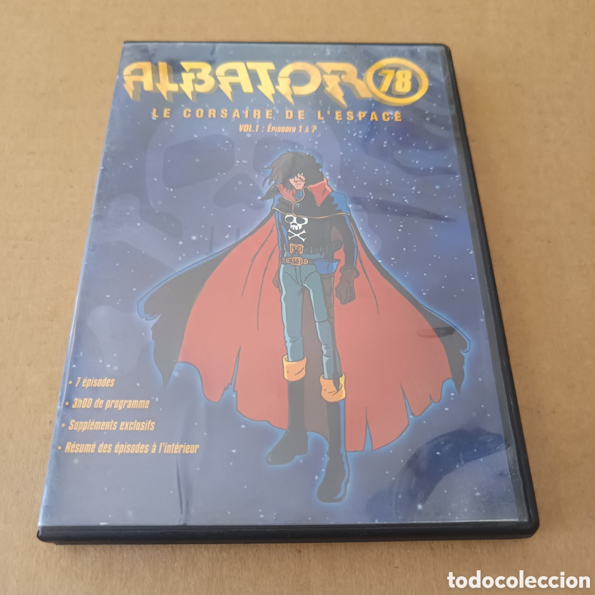 Series de TV: DVD Albator 78: Le Corsaire de L'Espace Vol. 1: &Eacute;pisodes 1 &agrave; 7 (Toei, 1978). En franc&eacute;s.