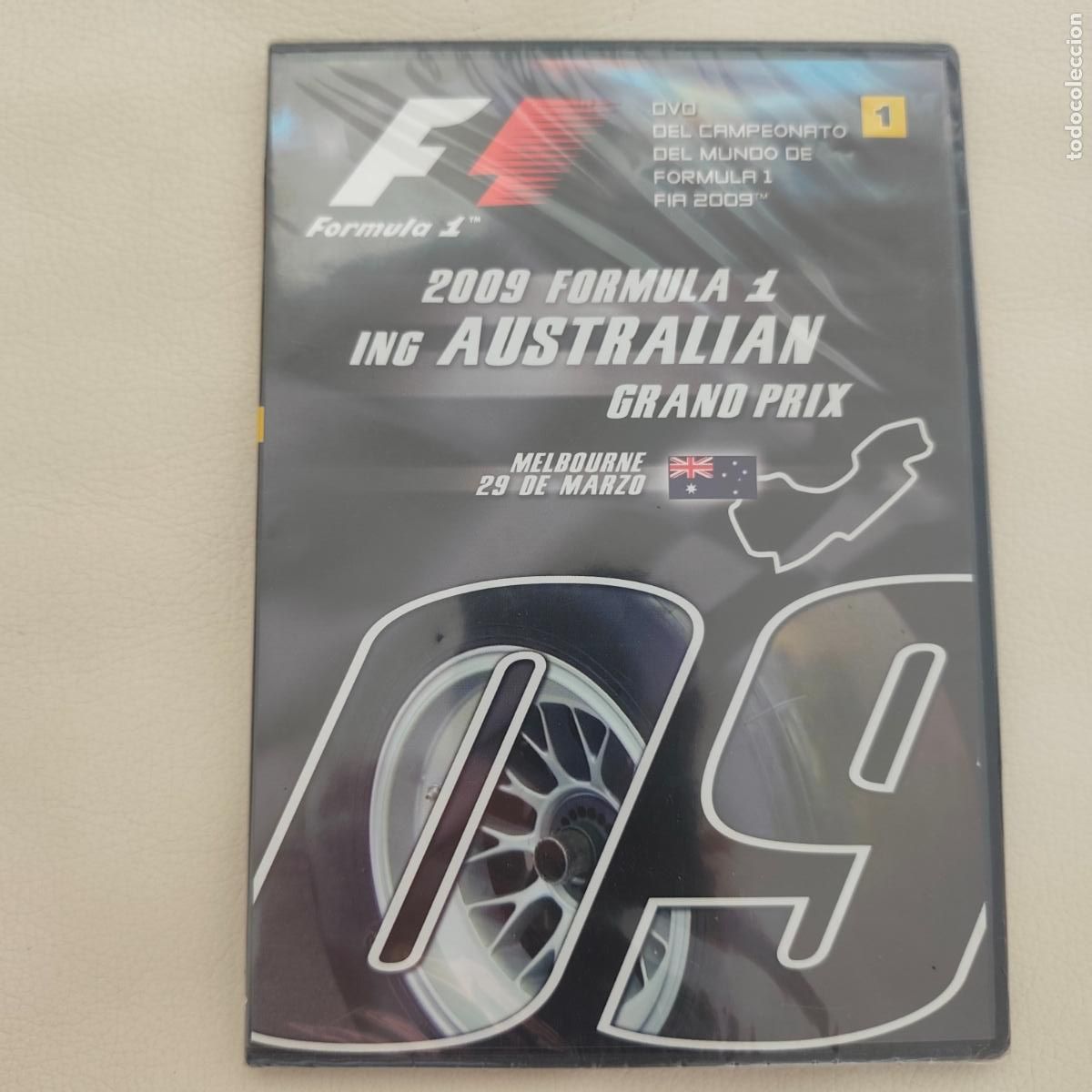 Series de TV: GRAN PREMIO DE AUSTRALIA. DVD DEL CAMPEONATO DEL MUNDO DE FORMULA 1. 2009 precintado.dvd SLIM