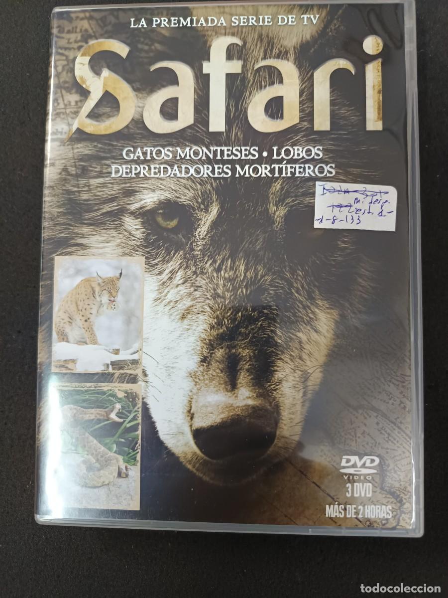 Series de TV: PACK 3 DVD. SAFARI. LA PREMIADA SERIE DE TV. GATOS MONTESES. LOBOS. DEPREDADORES MORT&Iacute;FEROS.