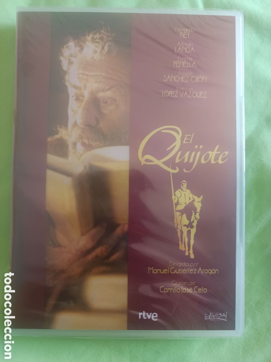 Series de TV: El Quijote. Mini serie 2 DVDs. Precintado