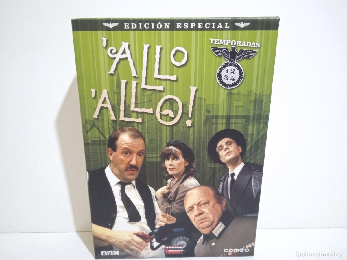 Series de TV: Allo Allo - Temporadas 1 2, 3 y 4 - 5 x DVD - Edicion Especial Castellano, Gallego, Euskera, Catalan