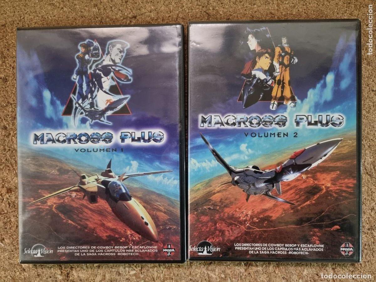 Series de TV: Macross Plus Vol. 1 y 2 DVD Anime Espa&ntilde;ol SELECTA VISION COMO NUEVO