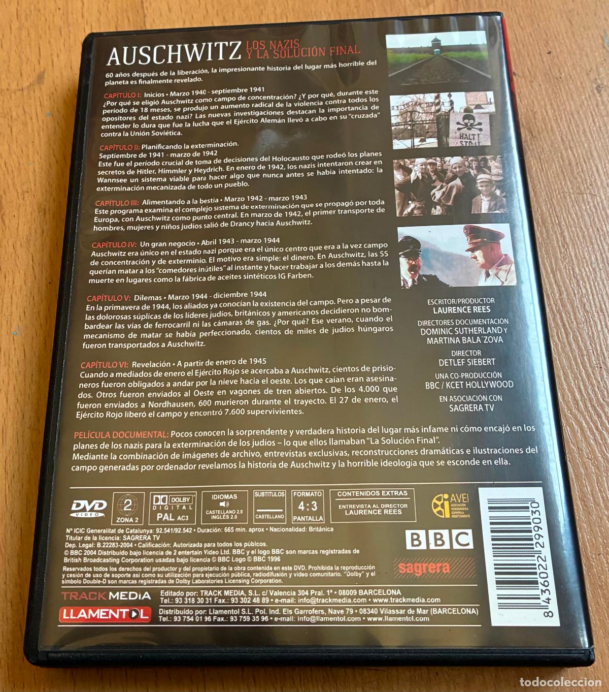 Series de TV: AUSCHWITZ LOS NAZIS Y LA SOLUCION FINAL, 4 DVDs, BBC - Foto 6