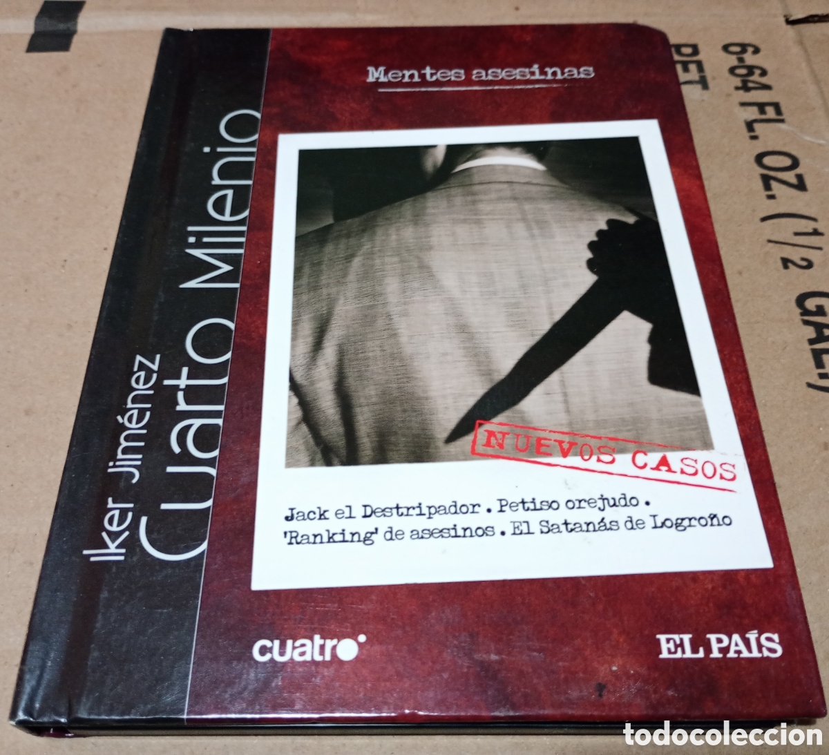 Series de TV: Iker Jim&eacute;nez cuarto milenio DVD libro mentes asesinas