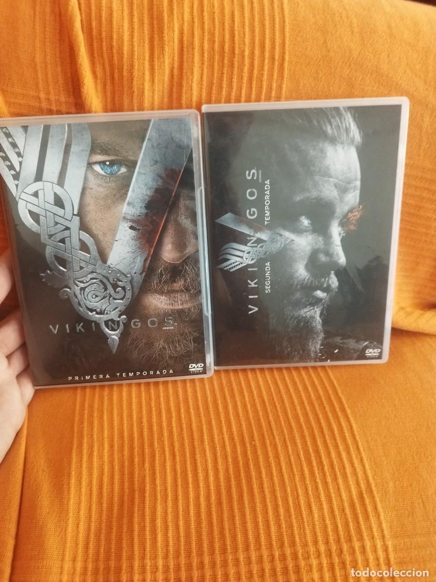 Series de TV: Primeras dos temporadas de la serie Vikingos. DVD.