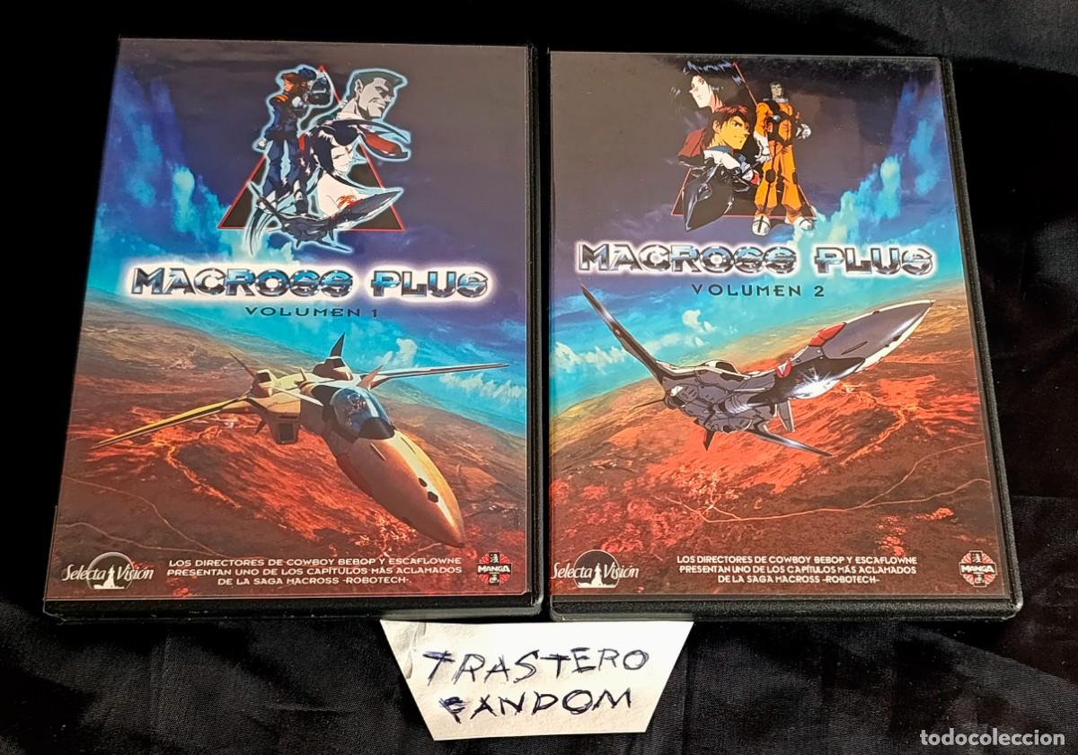 Serie di TV: Macross Plus Vol. 1 y 2 DVD Anime Espa&ntilde;ol SELECTA VISION COMO NUEVO