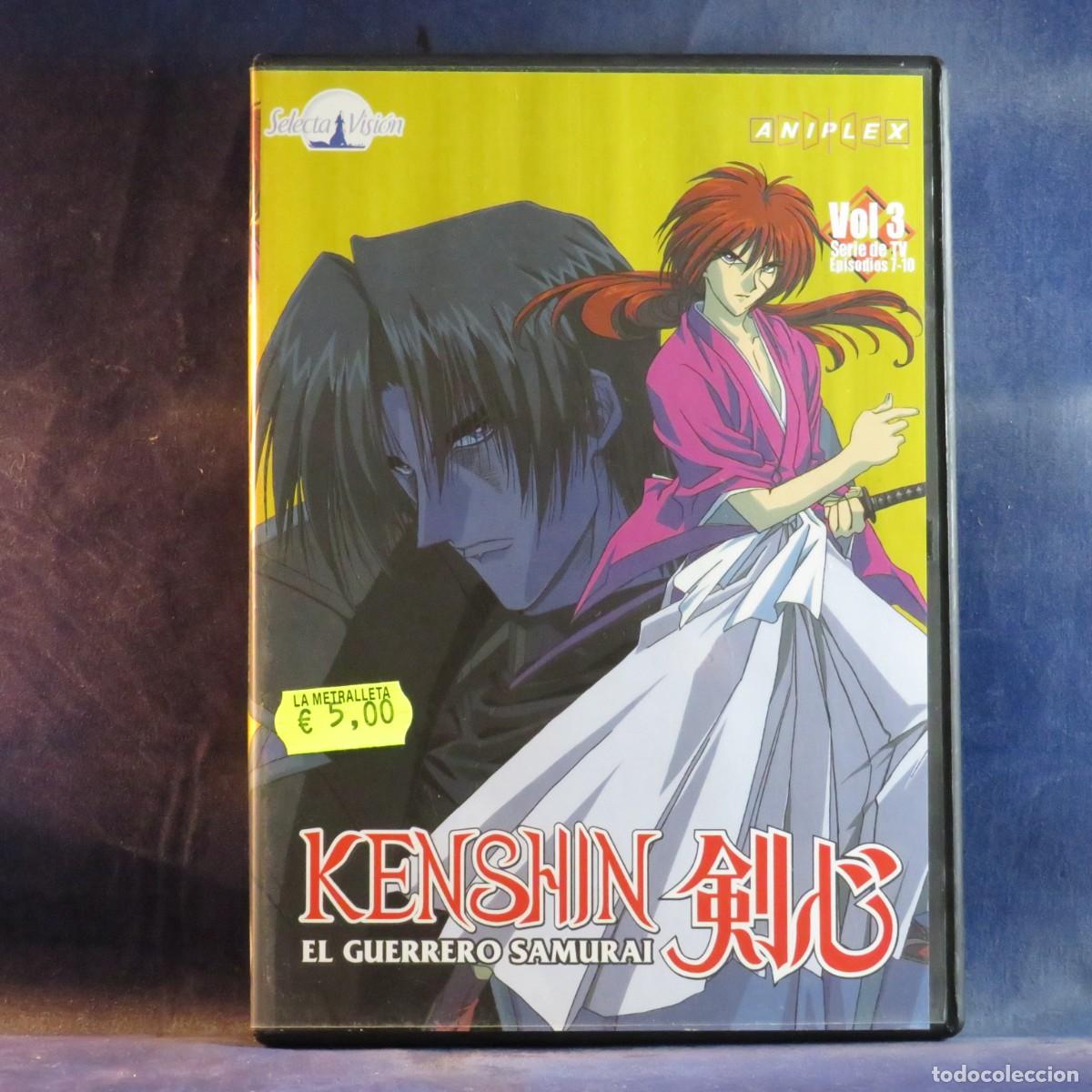 Series de TV: KENSHIN, EL GUERRERO SAMURAI VOL.3 (EPISODIOS 7-10) - DVD