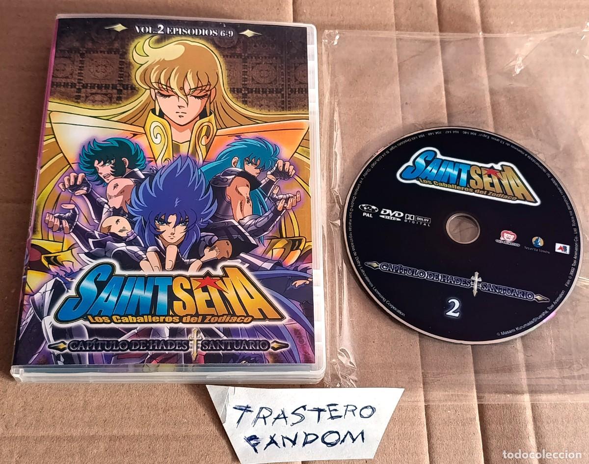 Series de TV: CABALEROS DEL ZODIACO SAINT SEIYA CAPITULO DE HADES SANTUARIO VOL 2 DVD