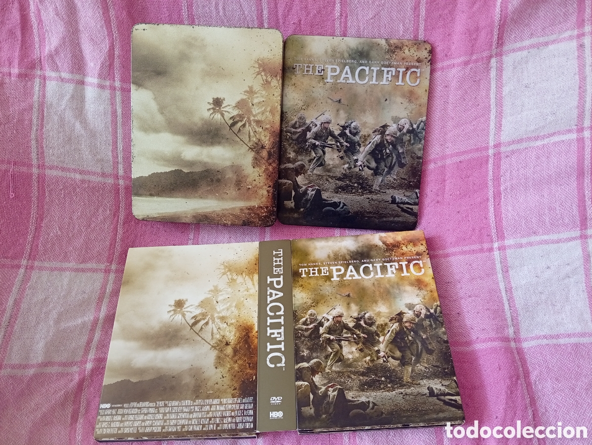 Series de TV: THE PACIFIC (serie completa 6 dvd) * CAJA MET&Aacute;LICA