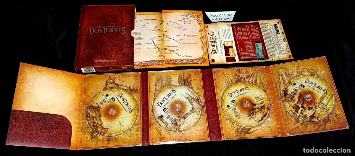 Series de TV: El Se&ntilde;or de los Anillos Las Dos Torres DVD MUY BUEN ESTADO