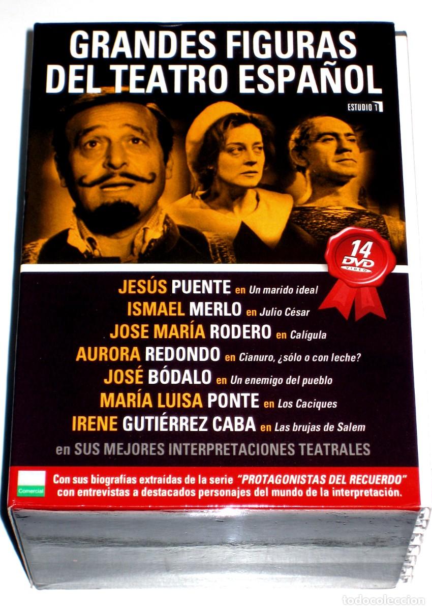 Series de TV: Grandes Figuras del Teatro Espa&ntilde;ol - Estudio 1 (7 Obras + Extras - 14 Discos) DVD DESCATALOGADAS