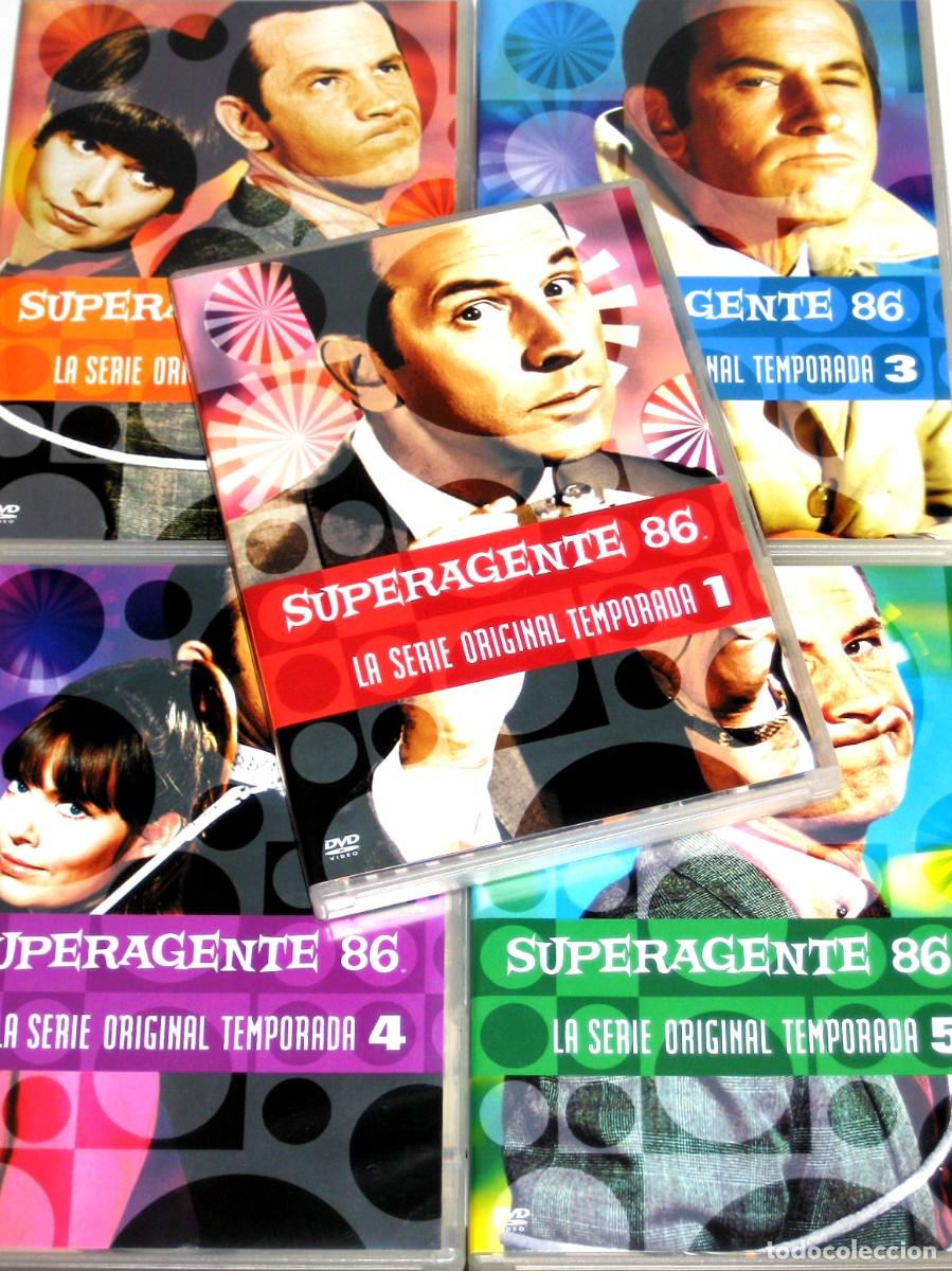 Series de TV: El Superagente 86 - La Serie Original Completa (25 Discos) - Mel Brooks Don Adams DVD DESCATALOGADO