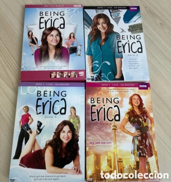 Series de TV: Being Erica Serie Completa INGL&Eacute;S Being Erica Serie Being Erica Temporada Being Erica DVD