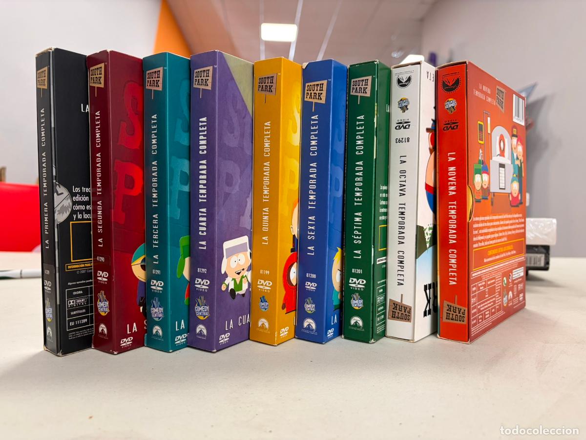 Series de TV: South park temporadas 1 al 9 en DVD - 1 2 3 4 5 6 7 8 9