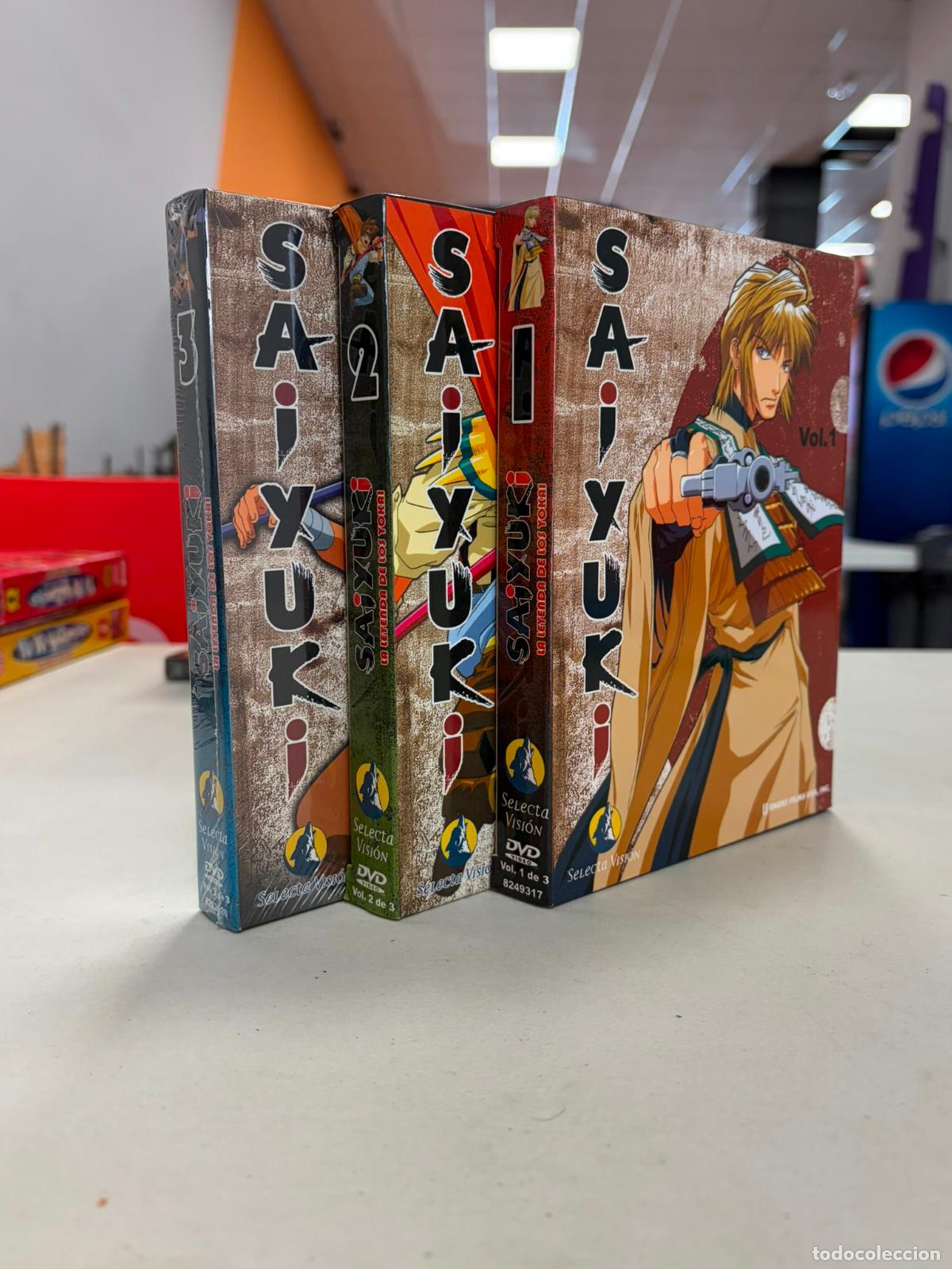 Series de TV: SAIYUKI LA LEYENDA DE LOS YOKAI Completa 3 volumenes dvd