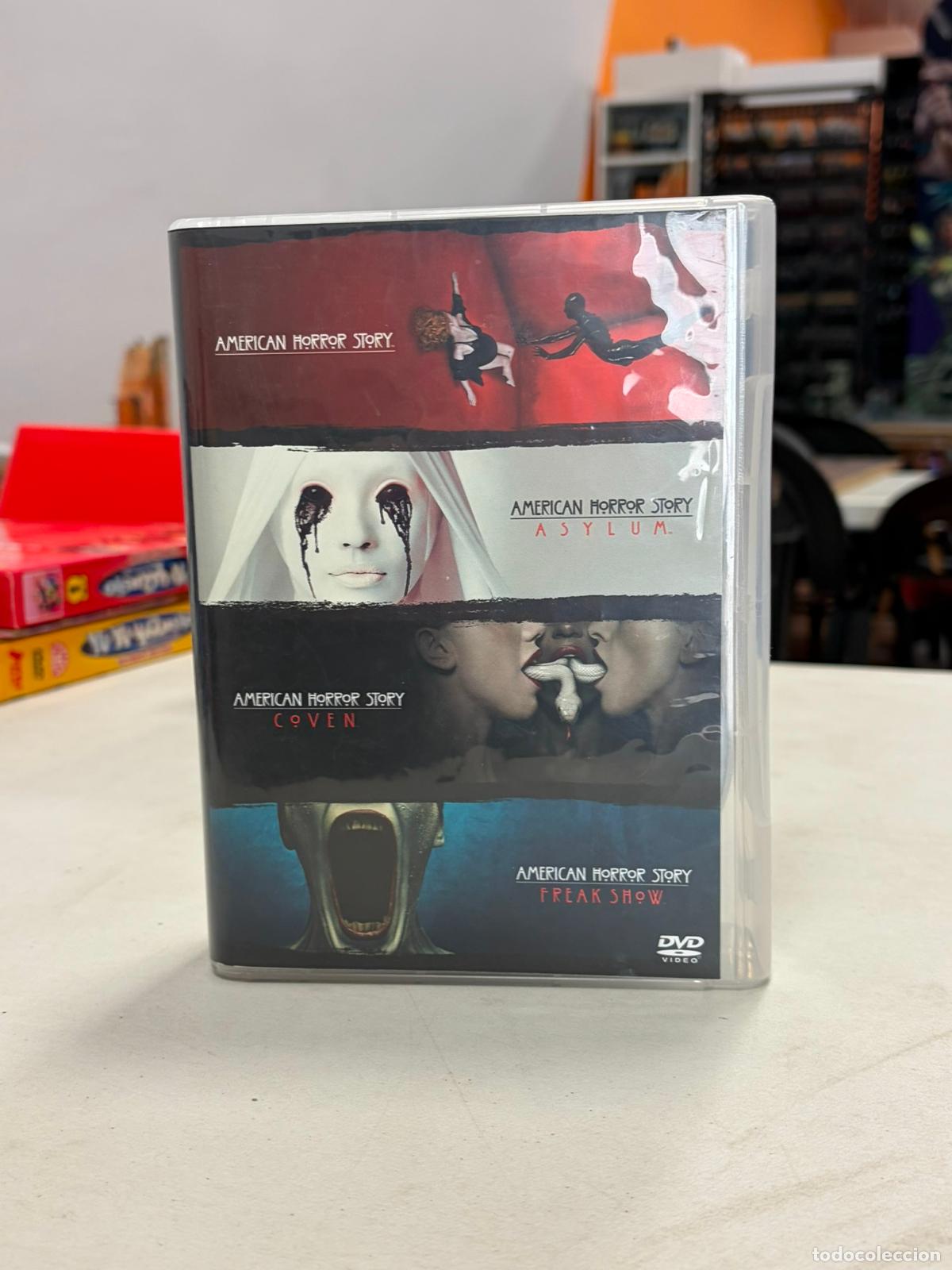 Series de TV: DVD American Horror Story - Temporadas 1-4 (16 Discos)