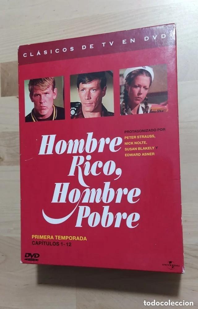 Series de TV: COMPRO !!!! 2&ordf; TEMPORADA DE HOMBRE RICO, HOMBRE POBRE EN CASTELLANO EN DVD