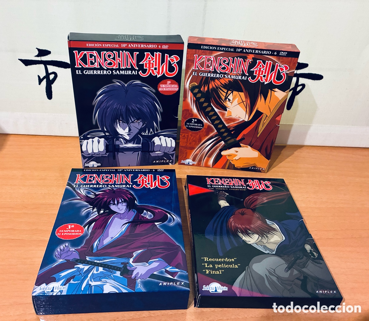 Series de TV: Kenshin, el Guerrero Samur&aacute;i Serie Completa DVD + OVA's + Pel&iacute;cula &iexcl;COMO NUEVA!