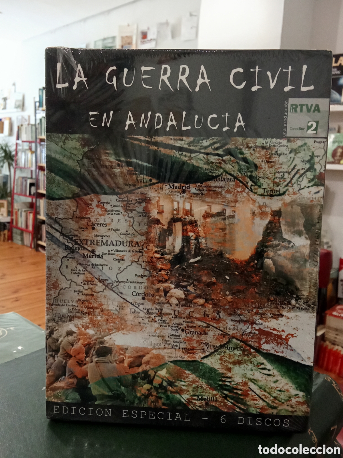 TV Series: La guerra civil en Andalucia RTVA - DVD 6 cap&iacute;tulos