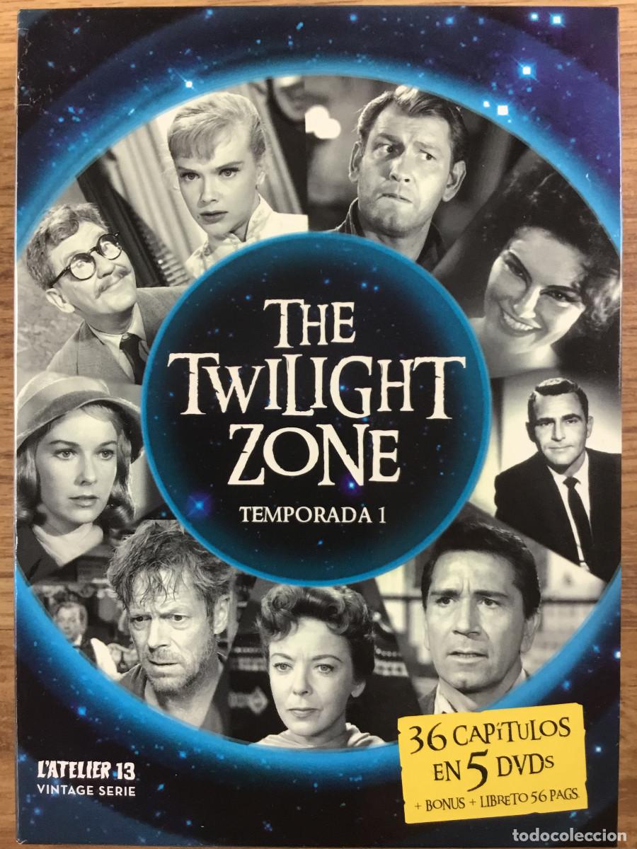Series de TV: THE TWILIGHT ZONE - TEMPORADA 1 COMPLETA - 5 DVD + LIBRETO 56 P&Aacute;GINAS - ESPA&Ntilde;OL NEUTRO