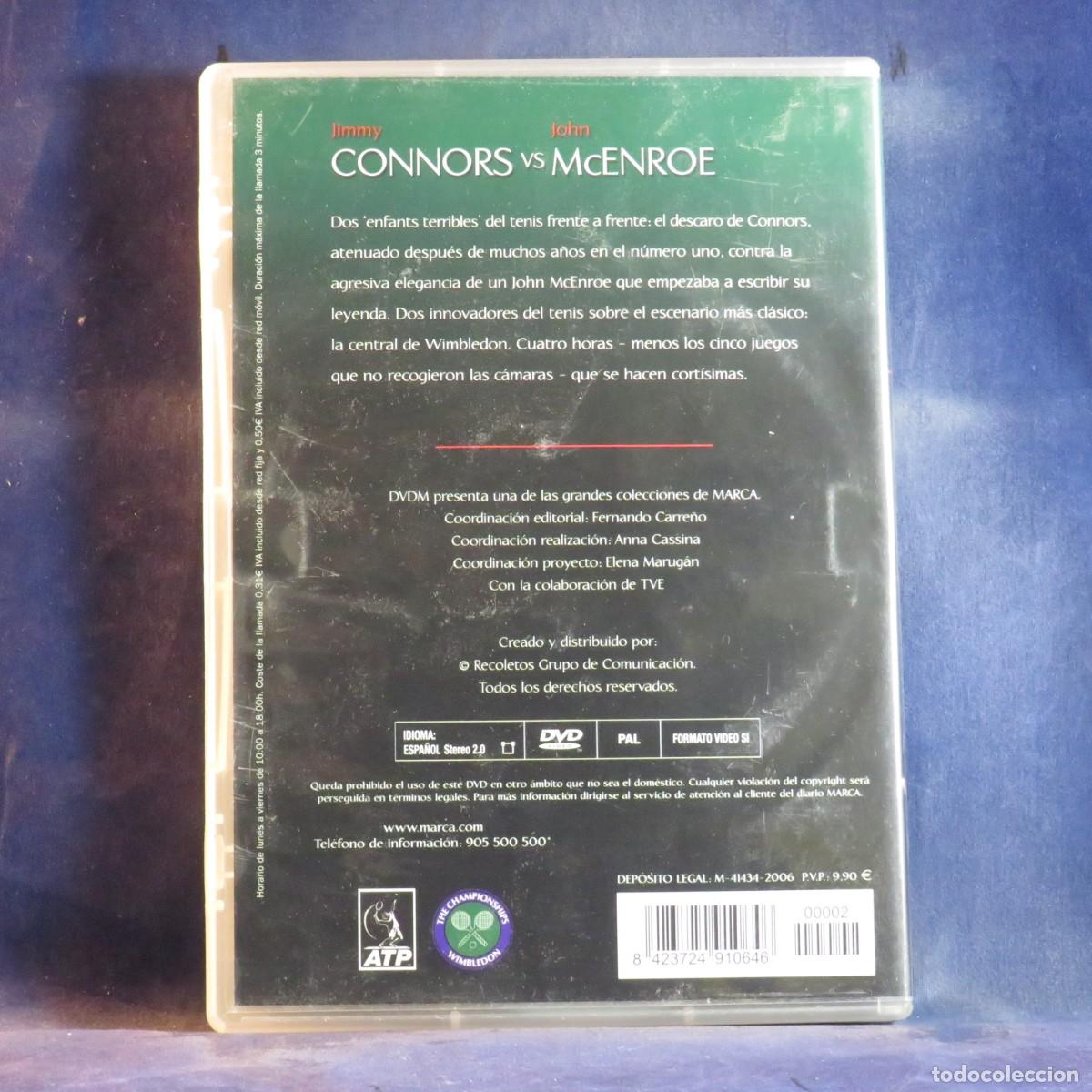 Series de TV: FINALES DE INFARTO: CONNORS VS MCENROE - DVD - Foto 2