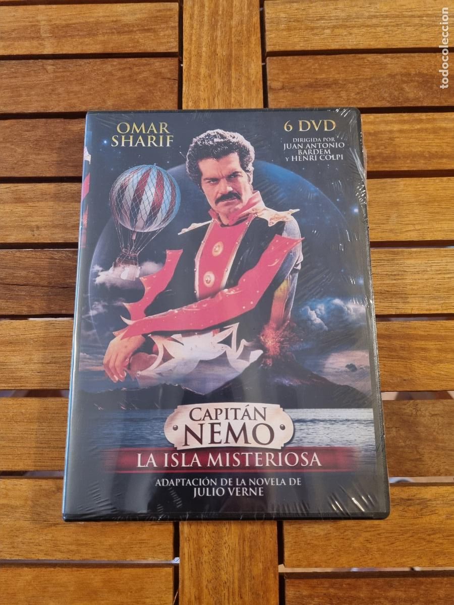 Series de TV: Capit&aacute;n Nemo - La isla misteriosa - DVD nuevo - Serie completa - L'ile myst&eacute;rieuse - 6 DVD - 1973