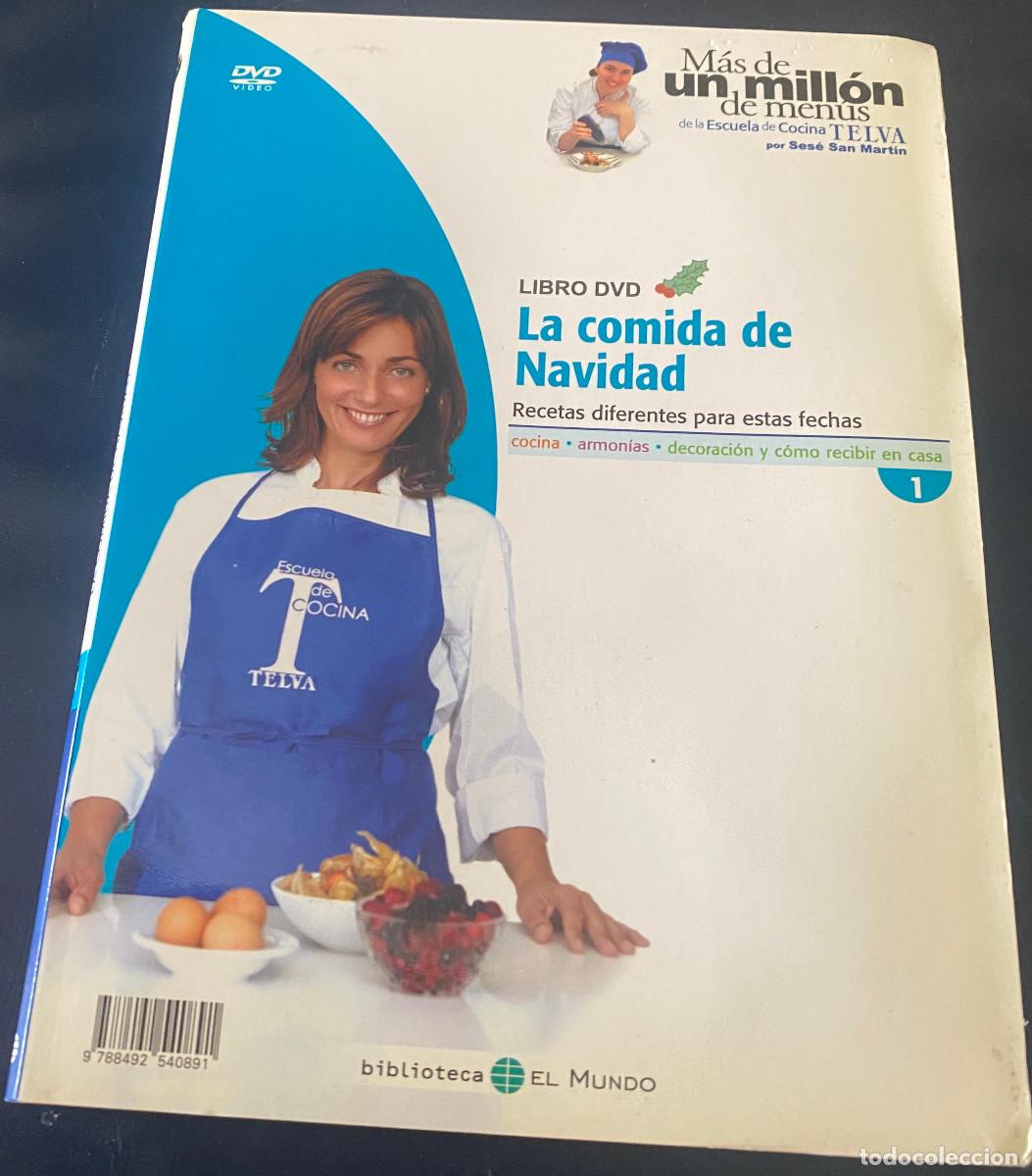 TV Series: 'La comida de Navidad - Recetas diferentes'. Libro DVD n&ordm; 1 por Ses&eacute; San Mart&iacute;n. El Mundo. 2008.
