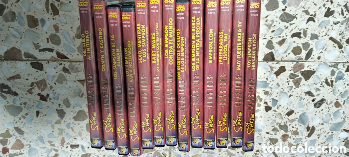 Series de TV: Lote 12 DVD Los Simpson Cl&aacute;sicos