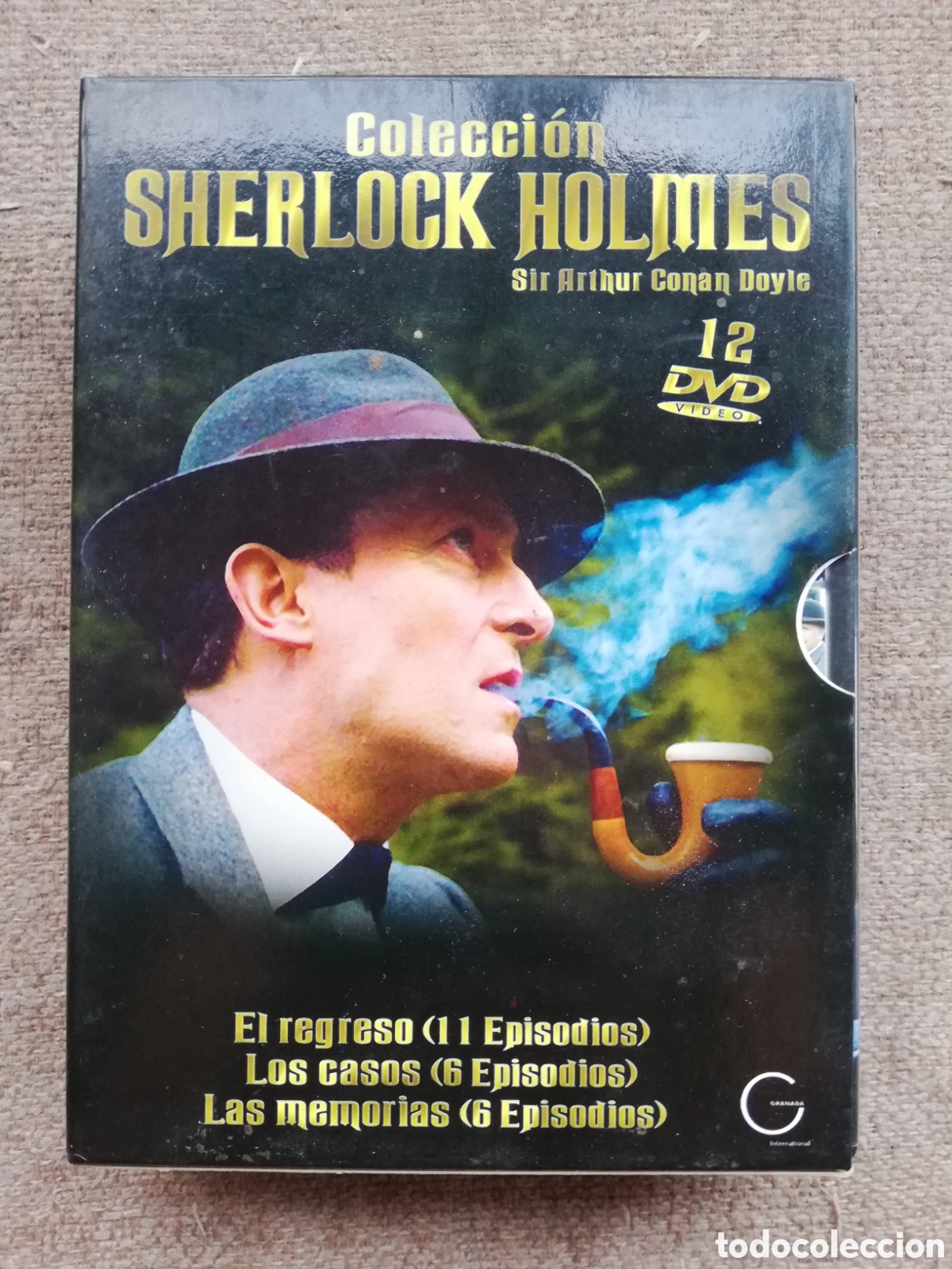 Series de TV: Colecci&oacute;n Sherlock Holmes. El regreso, los casos, las memorias. Total 23 episodios en 12 DVD