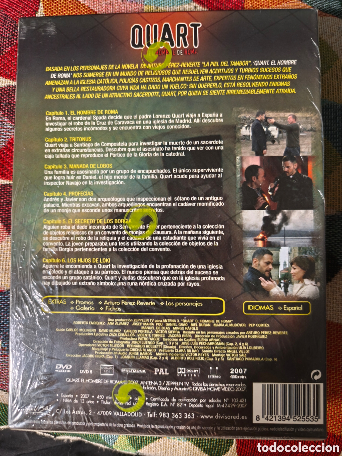 Series de TV: Serie Quart &rdquo; el hombre de Roma&rdquo; dvd - Foto 3