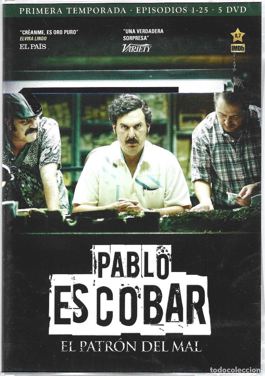 Series de TV: PABLO ESCOBAR EL PATR&Oacute;N DEL MAL PRIMERA TEMPORADA EPISODIOS 1- 25 (5 DVD)