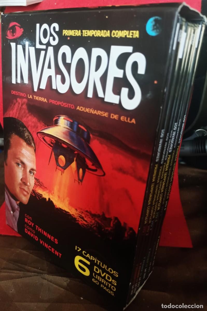 Series de TV: LOS INVASORES de Larry Cohen (Creador, 1967) 6 DVD, 17 episodios, 880 minutos aprox.