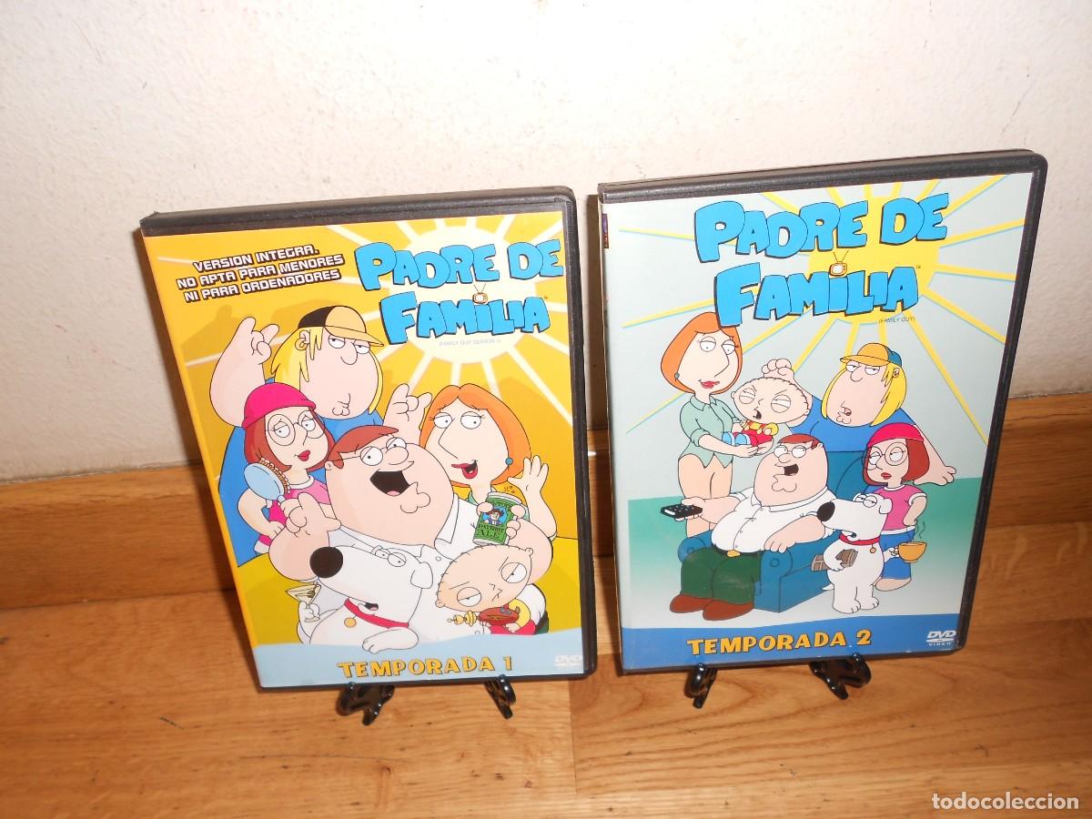 Series de TV: PADRE de FAMILIA 1&ordf; y 2&ordf; TEMPORADA - 4 DVDs - DISPONGO de mas DVDs - 1&euro;y+