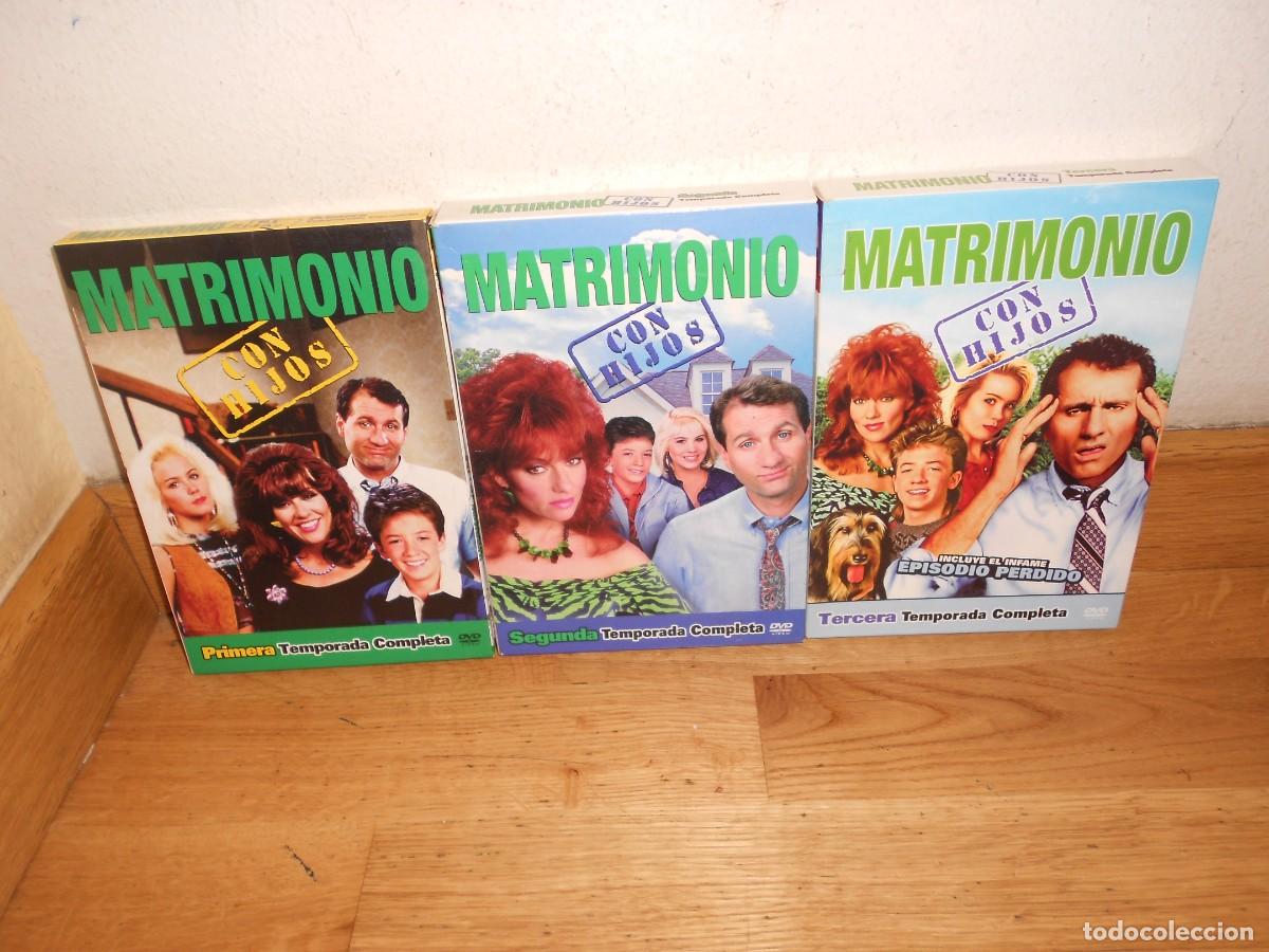 Series de TV: MATRIMONIO con HIJOS 1&ordf; / 2&ordf; y 3&ordf; TEMPORADA COMPLETAS - 8 DVDs - DISPONGO de mas DVDs - 1&euro;y+