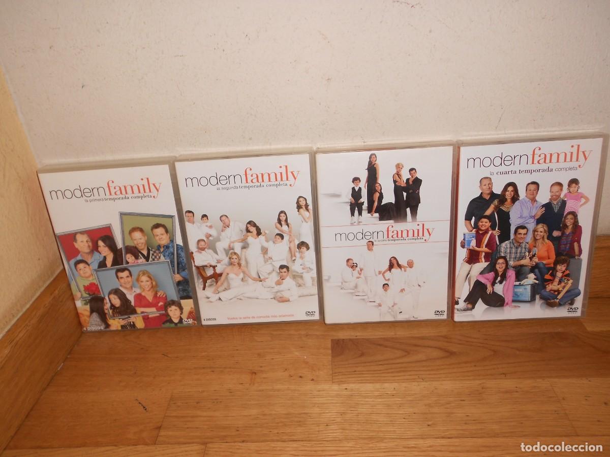 Series de TV: MODERN FAMILY 1&ordf; / 2&ordf; / 3&ordf; y 4&ordf; TEMPORADA COMPLETAS - 14 DVDs - DISPONGO de mas DVDs - 1&euro;y+