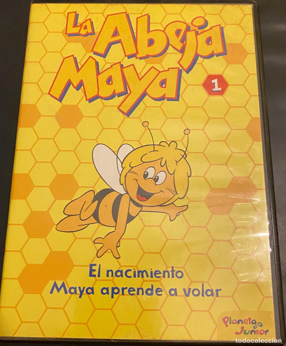 Series de TV: 'La abeja Maya'. DVD n&ordm; 1 con los 2 primeros cap&iacute;tulos de la serie. Planeta Junior. Buen estado.
