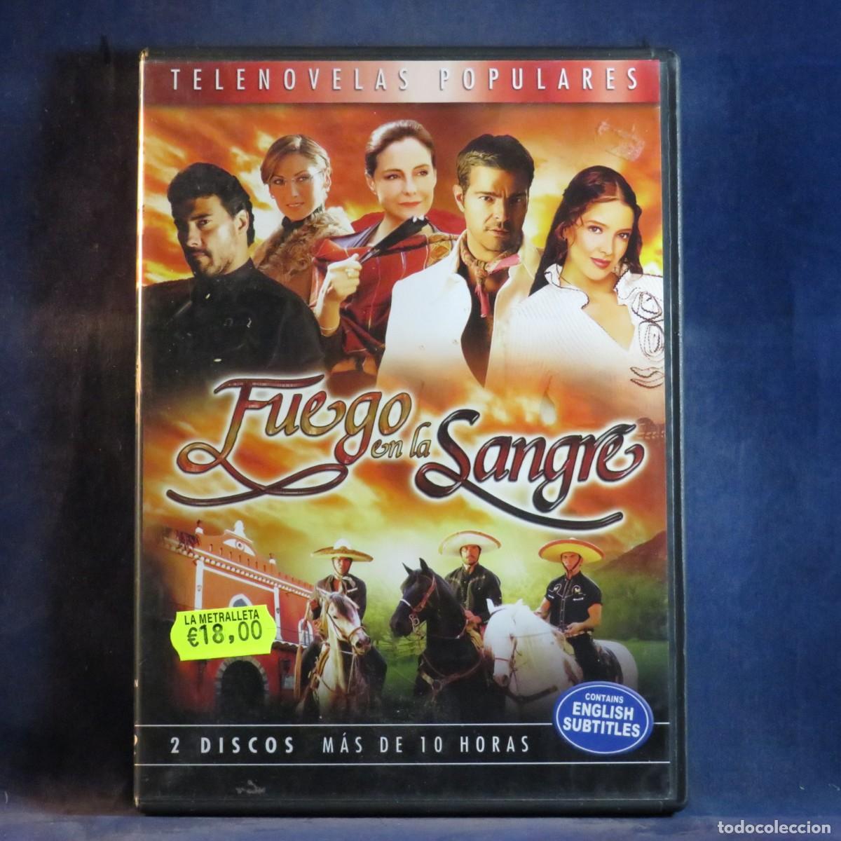 Series de TV: FUEGO EN LA SANGRE (TELENOVELA) - 2 DVD (+ 10 HORAS)