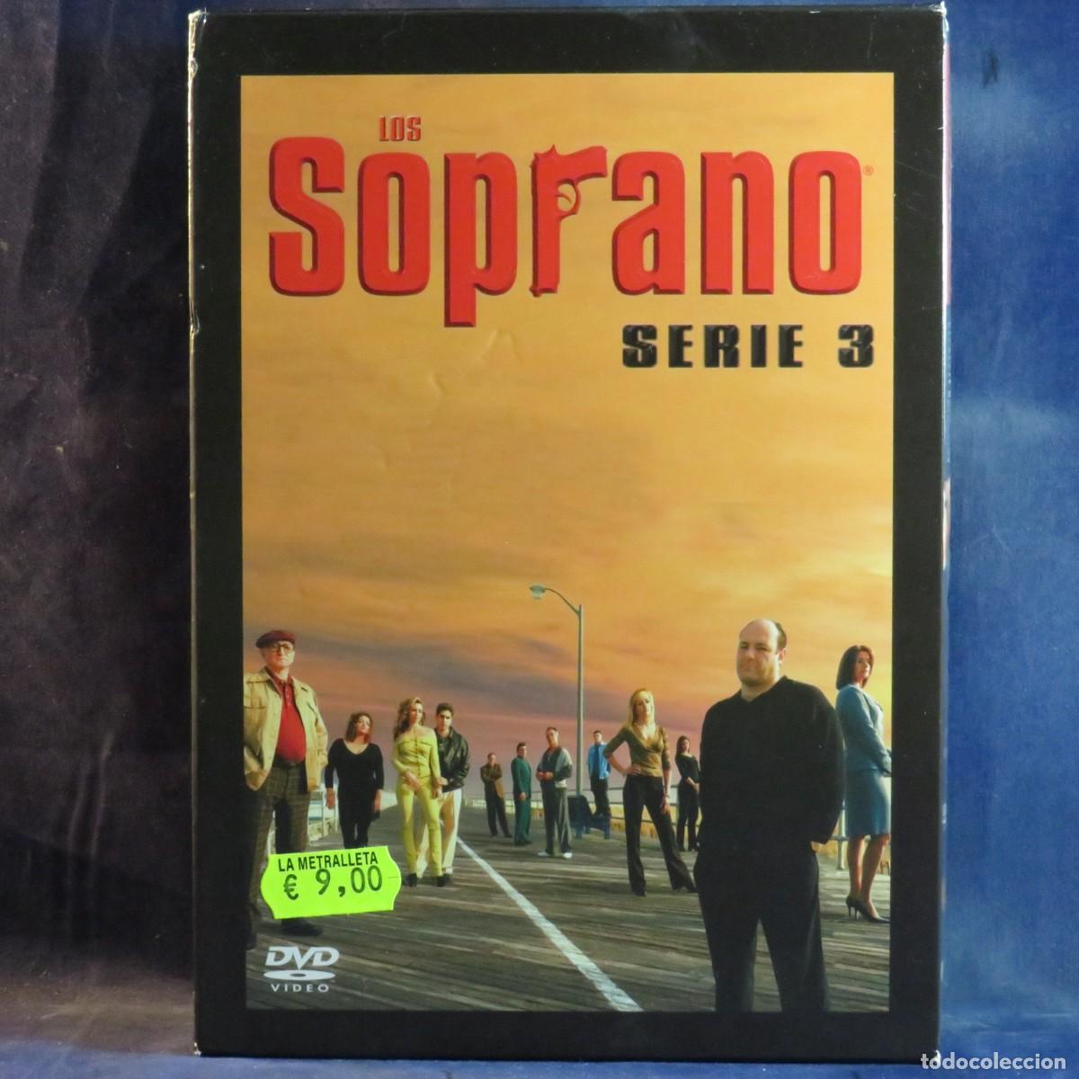 Series de TV: LOS SOPRANO (TEMPORADA 3 COMPLETA) - 4 DVD