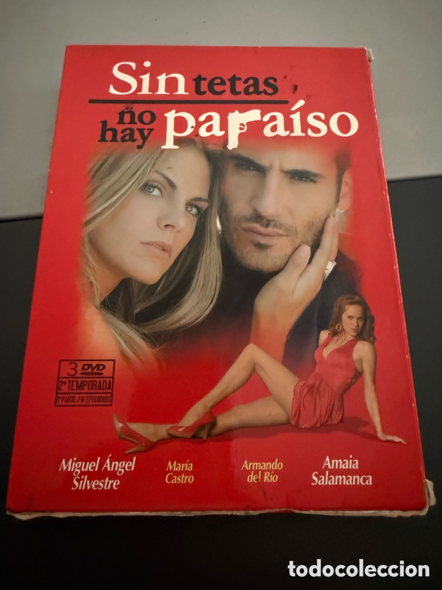 Series de TV: DVD. SIN TETAS NO HAY PARA&Iacute;SO. 3 discos