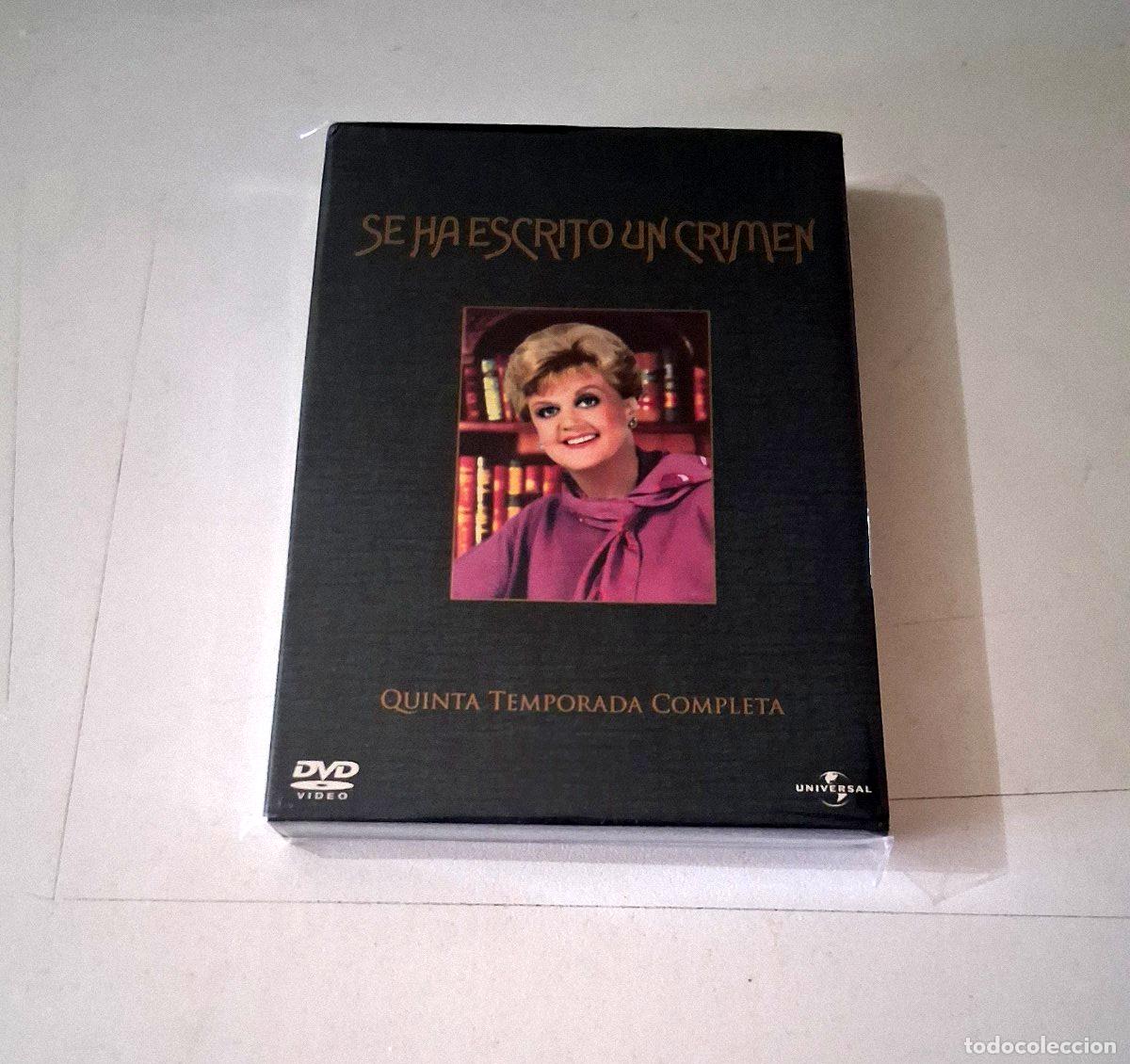 Series de TV: DVD &rdquo;SE HA ESCRITO UN CRIMEN 5 QUINTA TEMPORADA COMPLETA&rdquo; 6DVD CINCO