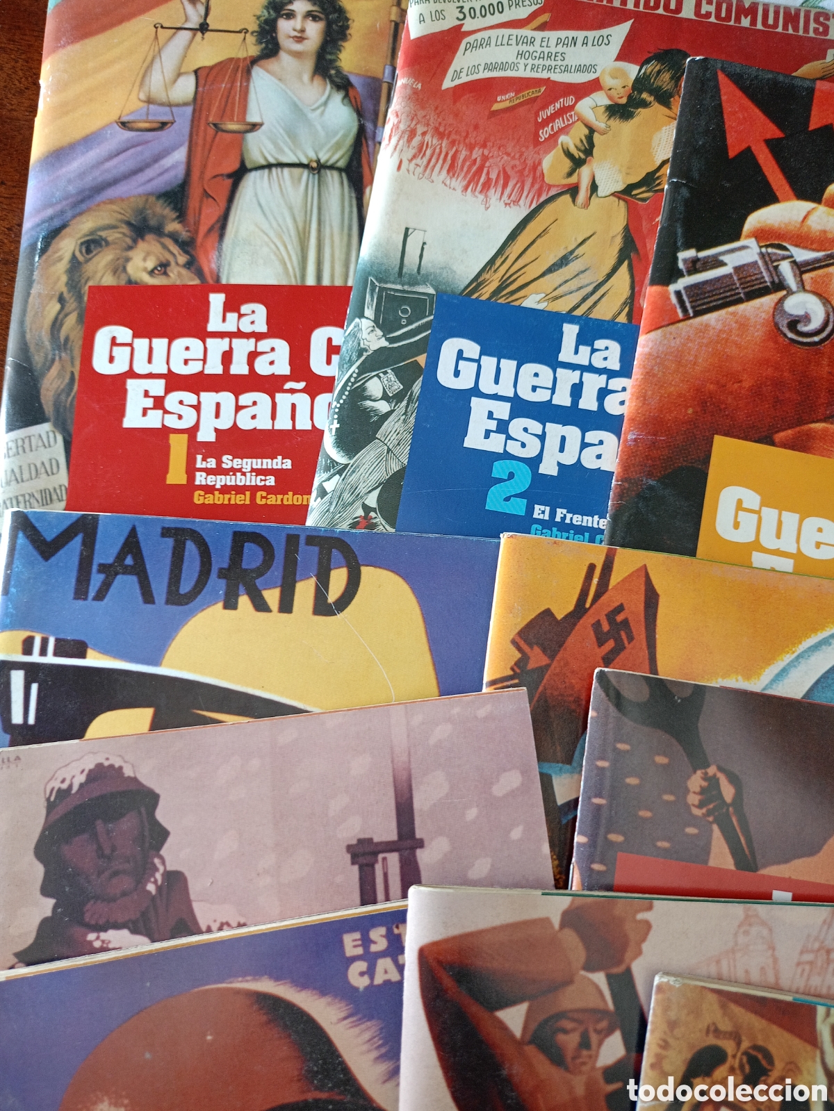 Series de TV: Gran lote la guerra civil espa&ntilde;ola la aventura de la historia 10 DVDs+libro