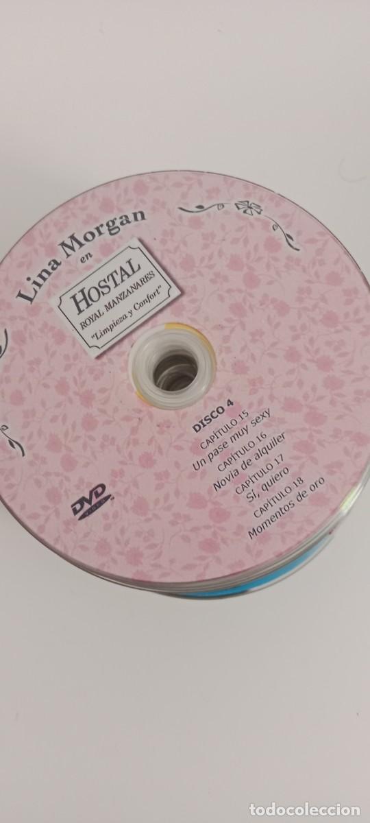 Series de TV: LINA MORGAN HOSTAL ROYAL MANZANARES LOTE DE 6 DVD SUELTO SIN CARATULA EL DE FOTO C-PVY