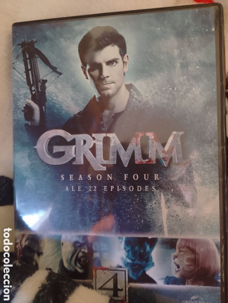 Series de TV: Grimm Temporada 4 ESPA&Ntilde;OL Grimm Serie Grimm DVD Grimm Cuarta Temporada