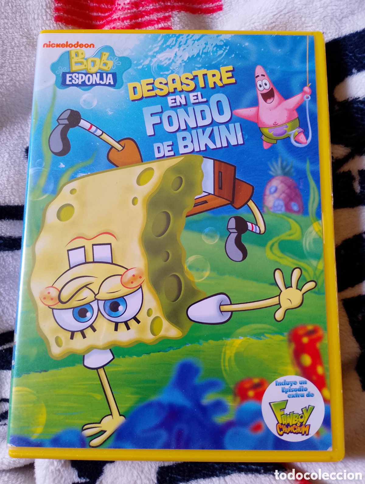Series de TV: Bob Esponja Desastre en el Fondo de Bikini Cap&iacute;tulos Temporada 8 y 9 Bob Esponja DVD