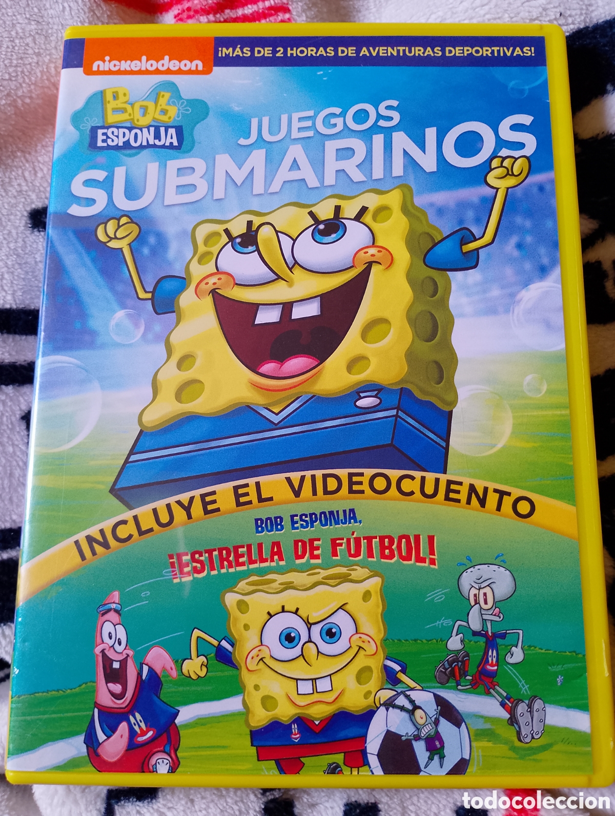 Series de TV: Bob Esponja Juegos Submarinos Cap&iacute;tulos Temporada 1,2,6,8 y 9 Bob Esponja DVD