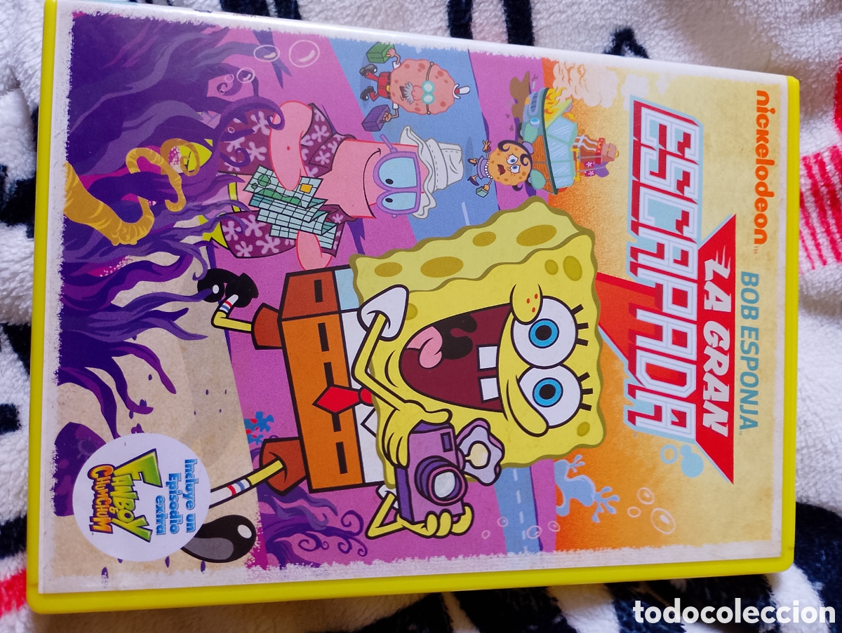 Series de TV: Bob Esponja La Gran Escapada Cap&iacute;tulos Temporada 7 Bob Esponja DVD