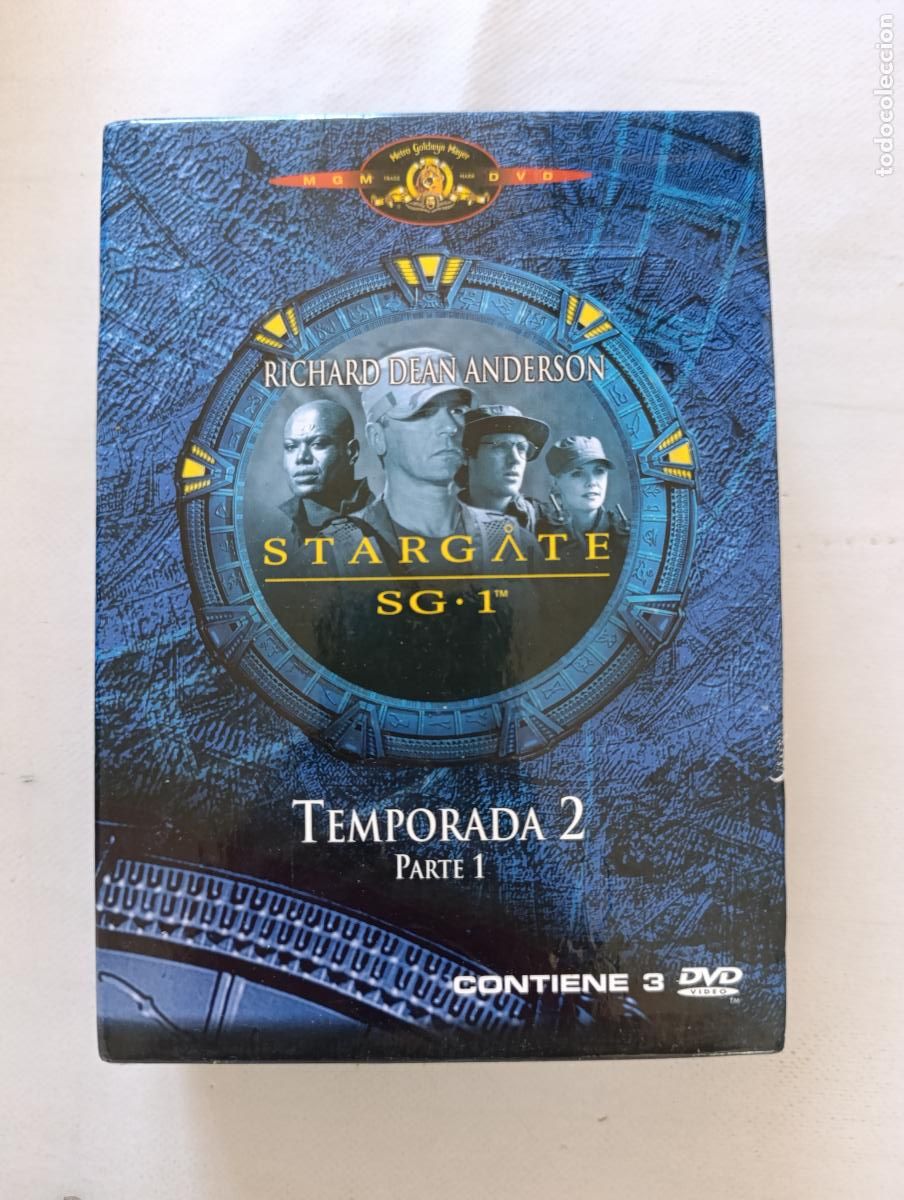 Series de TV: DVD STARGATE SG 1 - TEMPORADA 2 PARTE 1 - 3 DISCOS - RICHARD DEAN ANDERSON (5Pw)