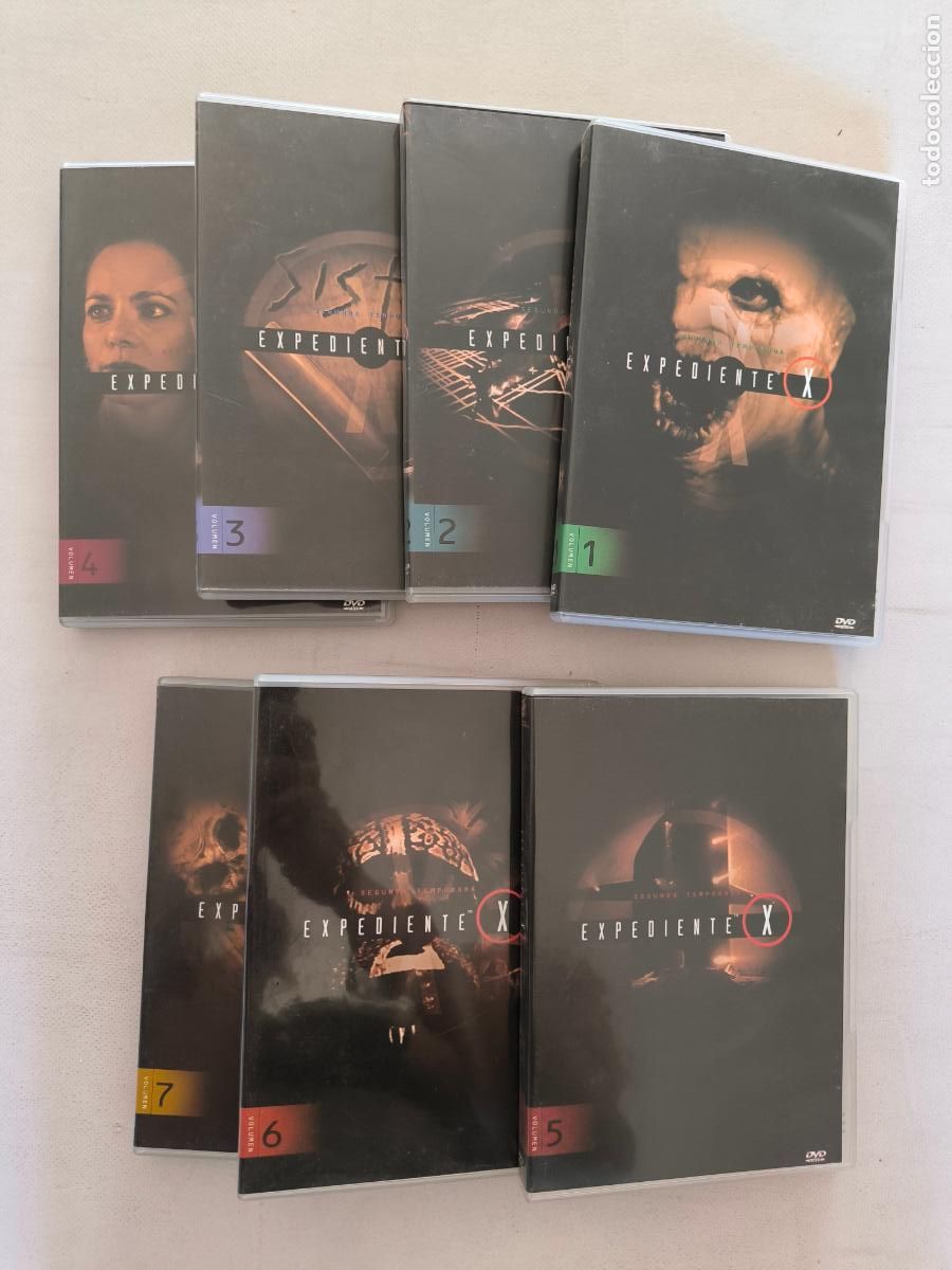 Series de TV: DVD EXPEDIENTE X SEGUNDA TEMPORADA COMPLETA - TEMPORADA 2 VOL. 1 A 7 (II)